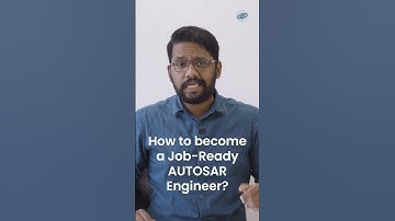 How to become an AUTOSAR Engineer? | Career Series #shorts
