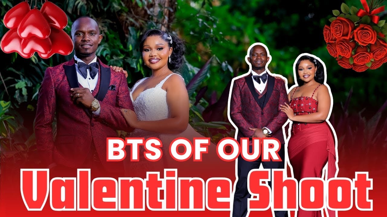 EXCLUSIVE BEHIND THE SCENES OF OUR VALENTINES SHOOT❤️🎥