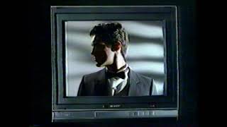 1985 Sharp Televisions & VCRs anything you see Sharps TV Commercial