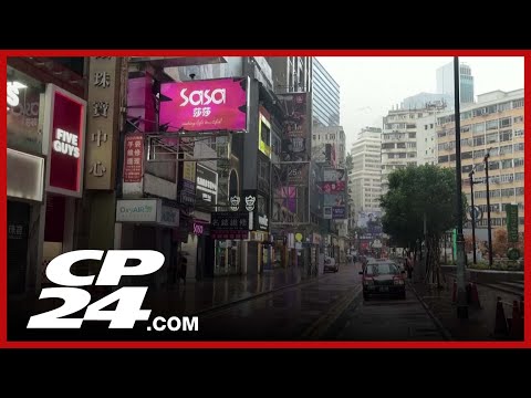 Hong Kong bracing for the impact of Typhoon Koinu