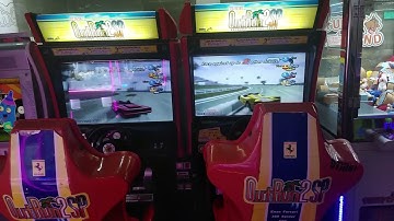 OutRun 2 SP arcade spotted in Noksapyeong district, Seoul, South Korea
