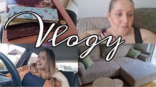 Vlogy#11 |der 2te Versuch-Couch Lieferung|Frisörbesuch ✂|wir packen gemeinsam die neue Schminkbox💄