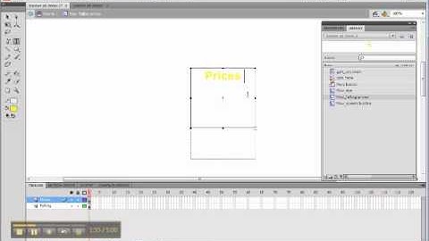 Intro to Flash Part   Text Animation Part 1