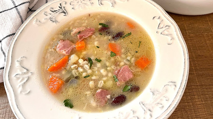 Smoked Ham and Barley Soup | RIČET | Traditional Slovenian Ričet Recipe