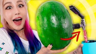 Watch my previous video ➜ https://youtu.be/3qz58pnuwwo you guys
requested some summer life hacks so i decided to test of these cool
food using ...