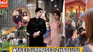 Wu Lei's Visit to Versace Event Shocks Zhao Lusi and Guests!😍😱