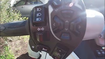 Can Am  Spyder RT SE5 Ltd Controls