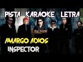 Amargo Adios - Inspector | KARAOKE | PISTA (disponible en Secuencia y/o multitrack)