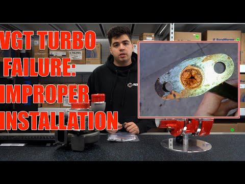 VGT turbocharger Failures: Improper Installation