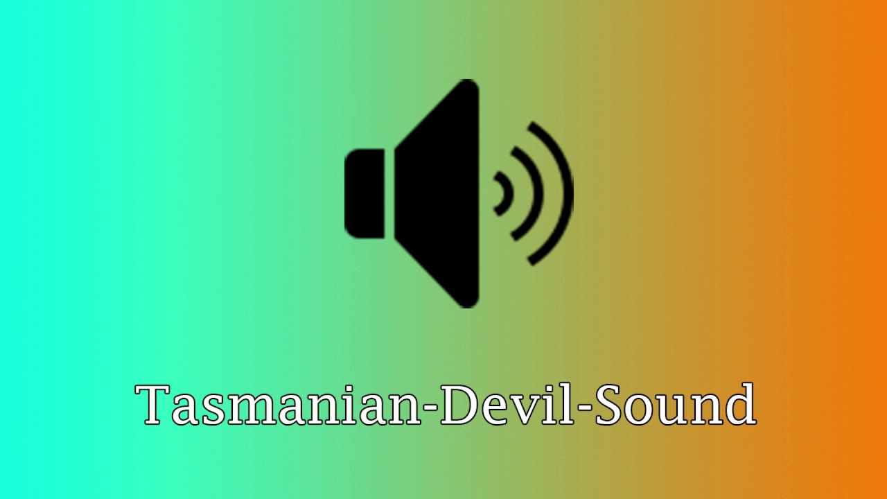 Tasmanian-Devil-Sound(Royalty Free Sound) - YouTube