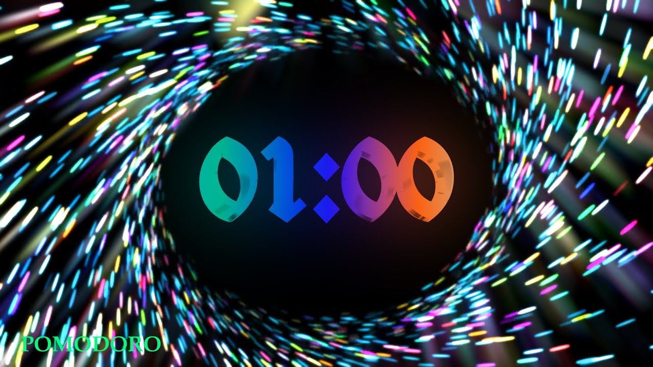 1 Minute Timer - Study - Work - Deep Focus - Countdown Timer - No Music ...