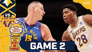 What adjustments will the Lakers make on Nikola Jokic and the Nuggets in Game 2?