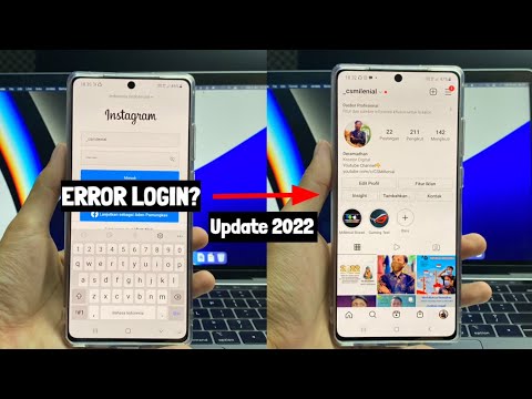 Cara mengatasi ERROR LOGIN DI INSTAGRAM Terbaru | Update 2022