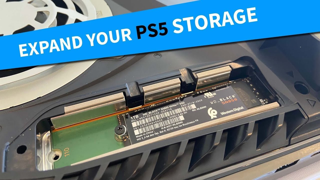 TUTORIAL PS5] Comment installer un disque dur SSD dans votre PS5