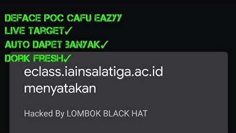 Deface poc Cafu+live Target