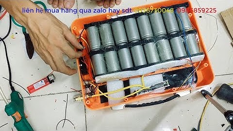 ráp pin lithium 32650 32cell chống cháy nổ chi tiết nhất nếu bạn chưa biết thì lên xem