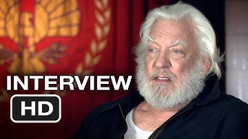 The Hunger Games - Donald Sutherland Interview (2012) HD Movie