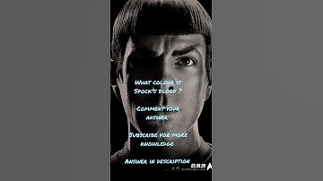 What colour is Spock