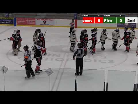 Varsity Hockey: 2AA Holy Family Catholic Fire Boys Hockey vs Gentry Academy Stars