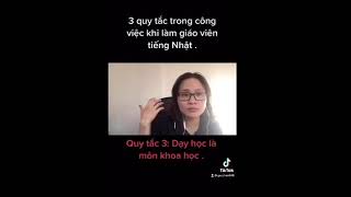 3 quy tắc để thành giáo viên tiếng Nhật chuyên nghiệp 日本語教師になるための三つのポイント