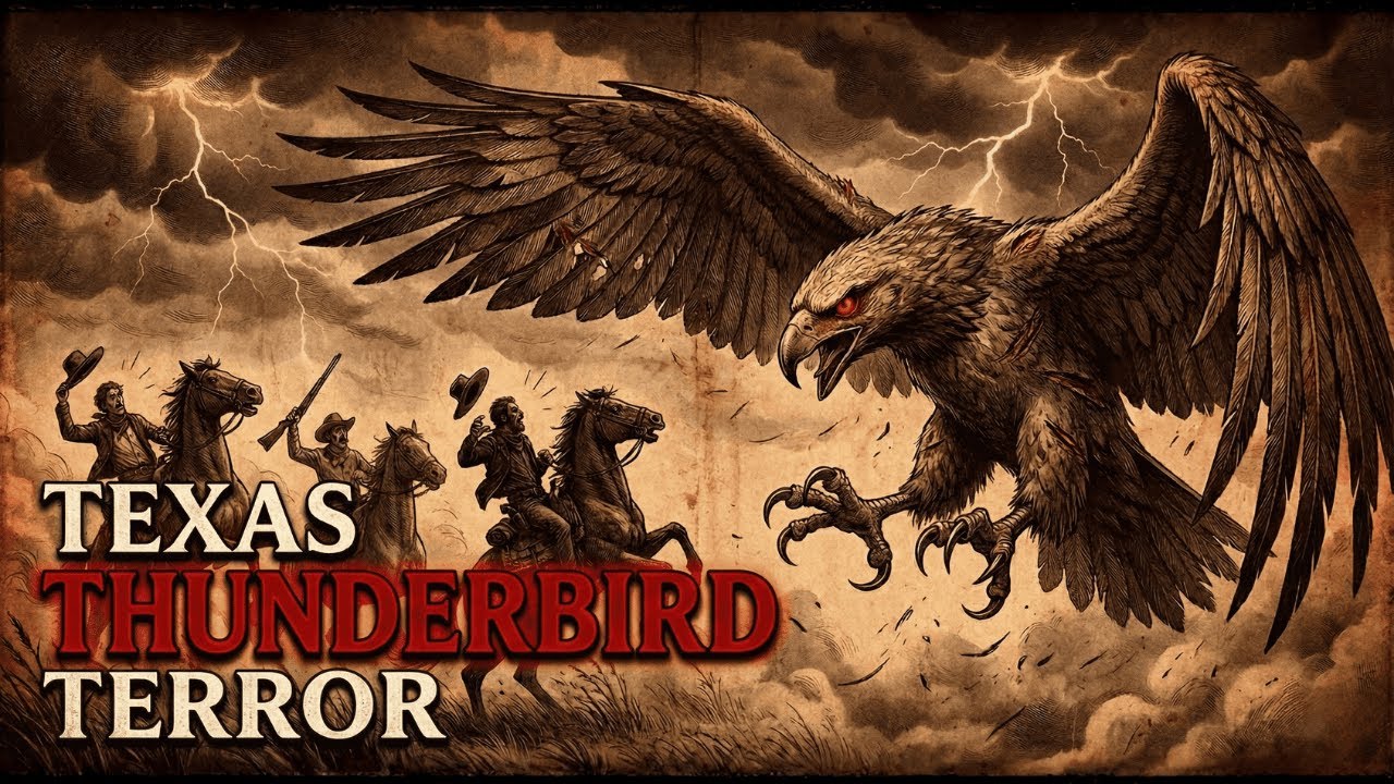 Cowboys Driving Cattle Across Texas Encountered A Giant Winged Predator In 1876