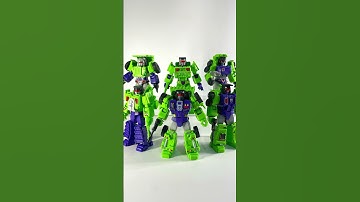 Transformers Decepticons Constructicons, Blokees Galaxy Version #blokees #blokeestransformers #tf #g