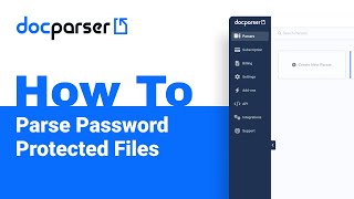 Famous Docparser Academy: How to Parse Password Protected Files Net Worth