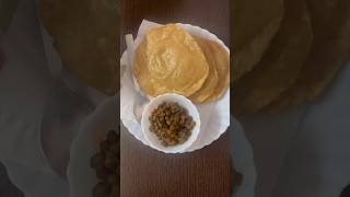 Delicious Chana and Puri Breakfast ️||#delicious #chana #puri #breakfast #shortsvideo #subscribe