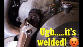 How to Repair a Welded Kickstarter on a Motorcycle | UGH...Let's Fix It!