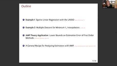 Talks 1 and 2 – Cynthia Rush and Risi Kondor