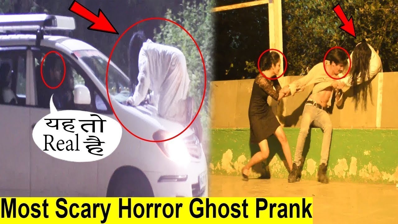 Real Scary Ghost Horror Prank 👻 | Prank On Cute Girls | PRANK GONE ...