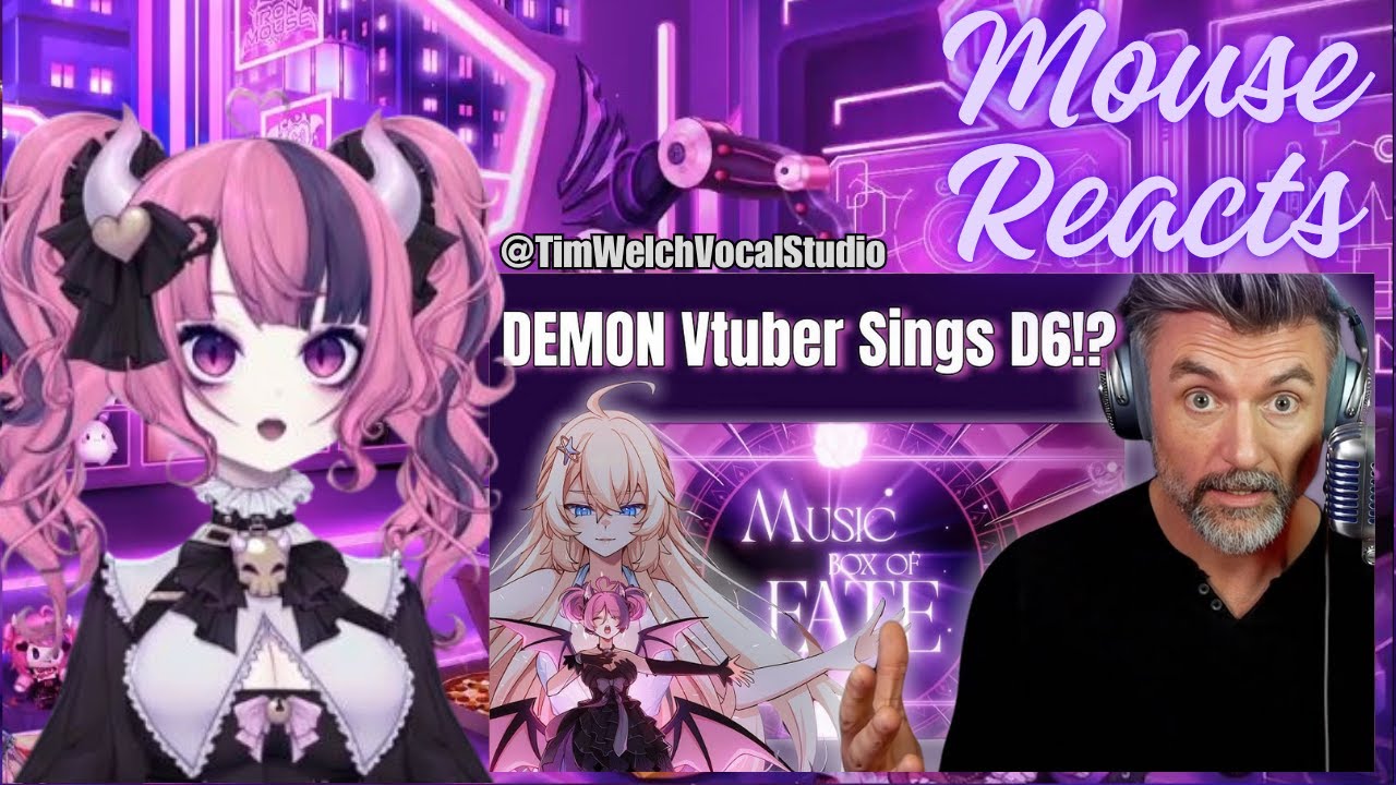 Mouse Reacts to Pro Vocal Coach's Reaction to Music Box of Fate