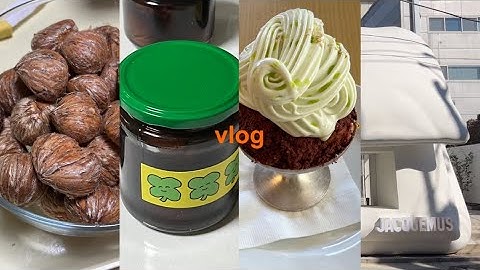 vlog.🌰 남자자취생일상브이로그 | 세 번째 보늬밤 도전기 | 콘치즈엽떡 만들어먹기 | 아트이프액츠 가을 맞이 쇼핑 | 성수 자크뮈스 | 연희동 MAA 🍂🍁