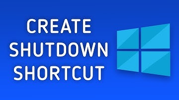 How to Create Shutdown Shortcut on Windows 10 Desktop