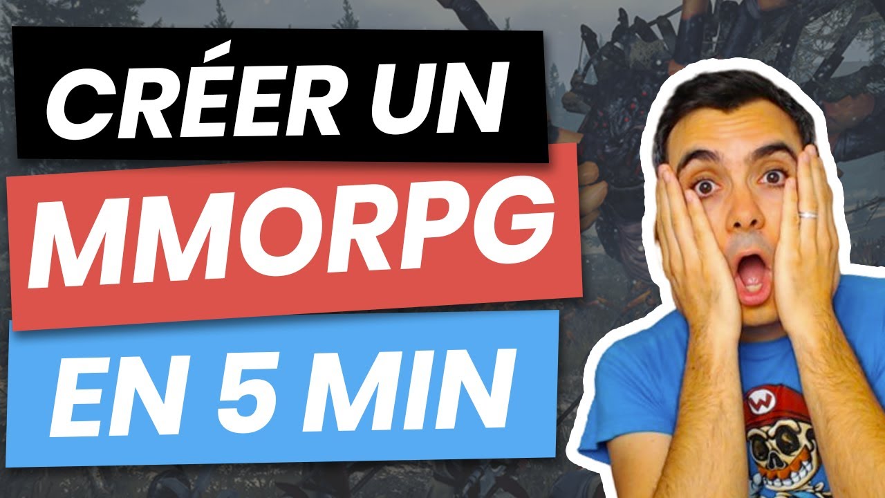 🐟 COMMENT CRÉER UN MMORPG EN 5 MINUTES 😱 (easyMMORPG) - YouTube