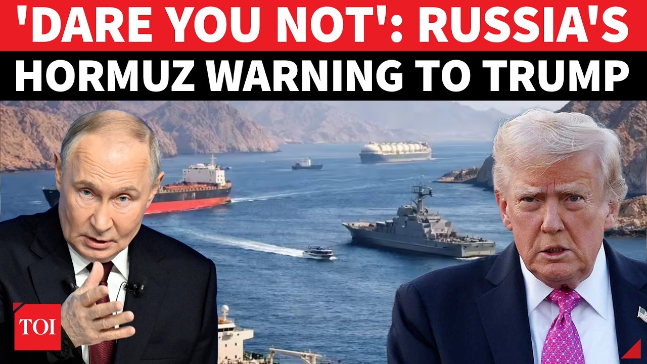 'THERE'LL BE ANOTHER WAR...' Russia Blasts Trump Over Hormuz Blockade As Iran Vows Fightback