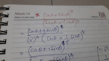 Complex Analysis...Numerical solve of DEMOIVRES THERM....