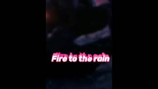 Set fire to the rain edit audio