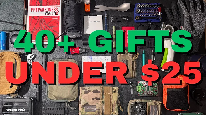 40+ Stocking Stuffers Under $25 — EDC Gift Guide 2025