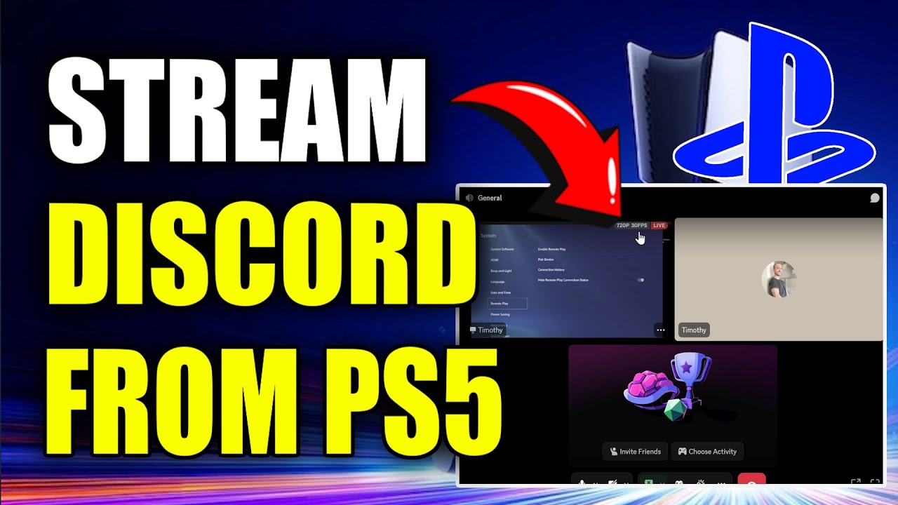 How to Stream PS5 to Discord using the internet (100% Works) - YouTube