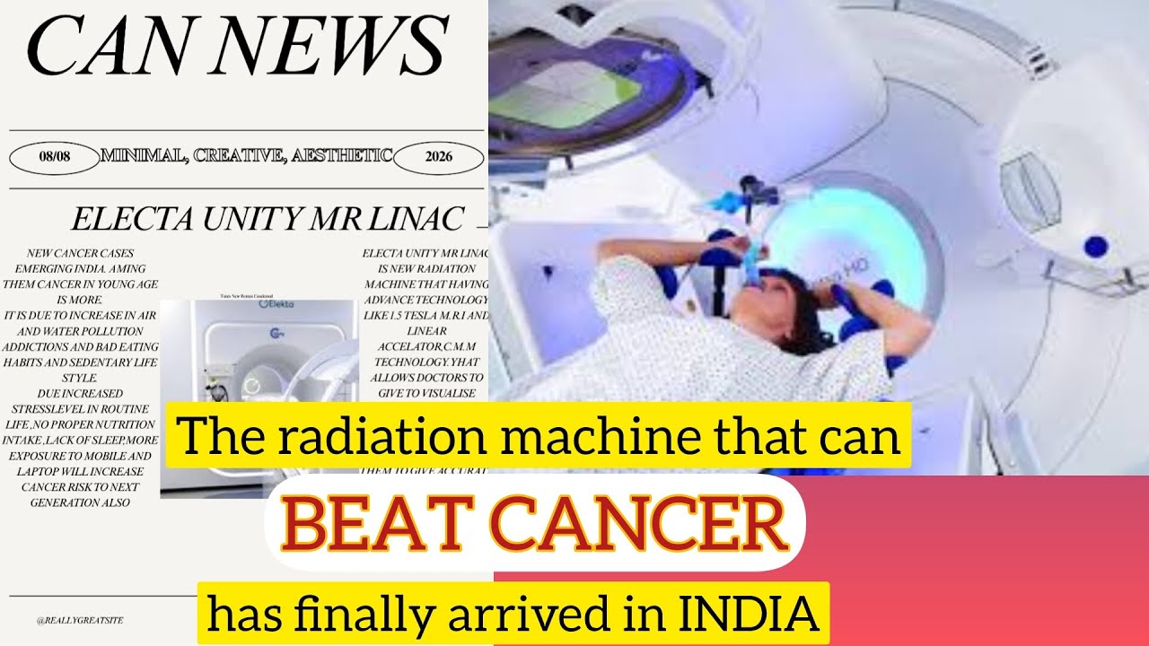 The radiation machine that can BEAT CANCER has finally arrived in INDIA