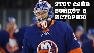 Топ-5 сейвов русских вратарей в НХЛ за март
