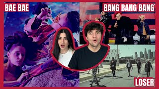 FIRST EVER REACTION TO BIGBANG!!!: ‘BANG BANG BANG’, ‘LOSER’, & ‘BAE BAE’ MVs! (Obsessed)