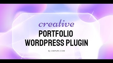 Portfolio Filter Gallery Premium WordPress | Plugins Promotional Video by A WP Life