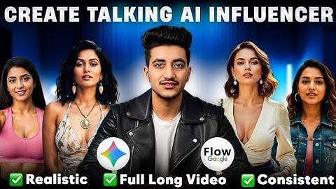 How to Make Talking AI Influencer Models with Google VEO 3 (Step-by-Step).