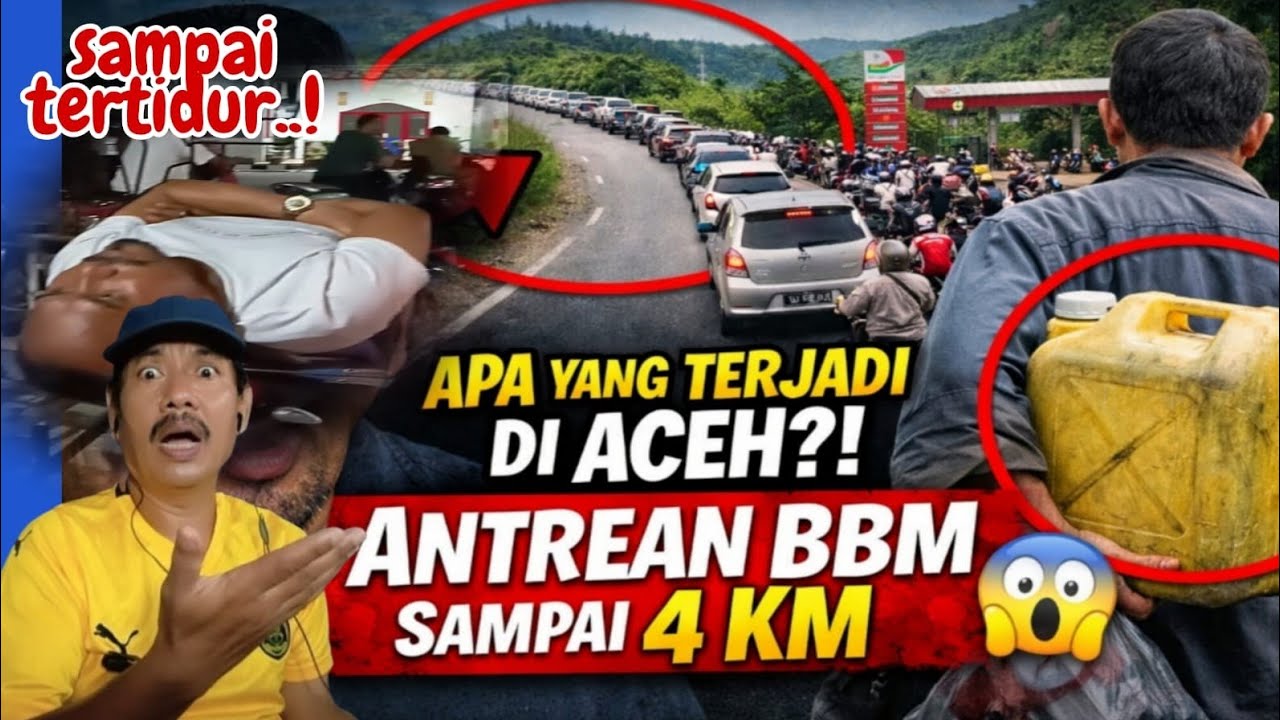 VIRAL❗BEREBUT MINYAK DI ACEH SAMPAI 4 KM❗APA SEBENARNYA TERJADI❓
