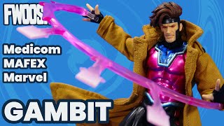 MAFEX Gambit Medicom Marvel Comics X Men Action Figure Review