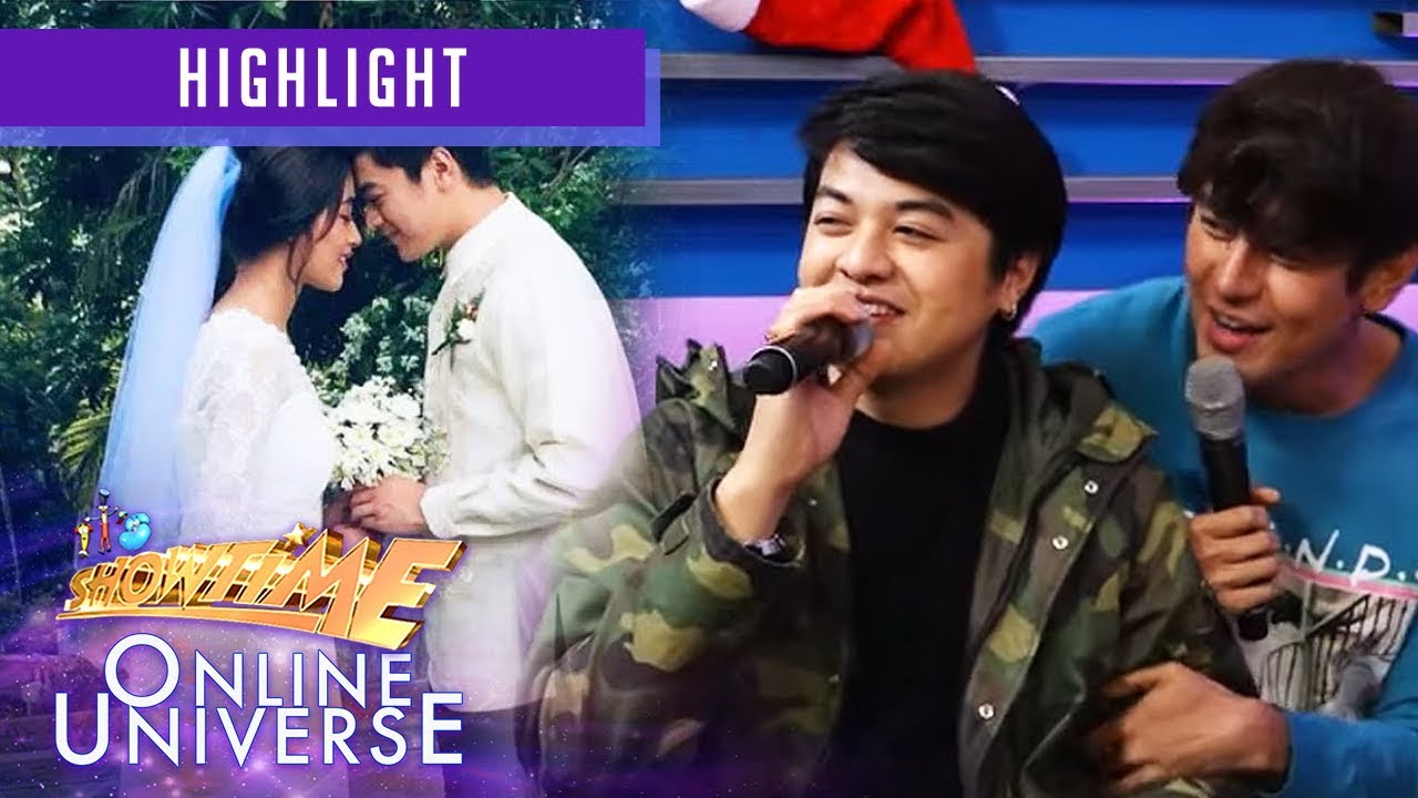 Pickwento Mo with the birthday celebrant CK Kieron | Showtime Online