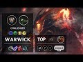 Warwick Top vs Wukong - EUW Challenger Patch 10.11