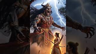 A terrifying demoness, Mahisha